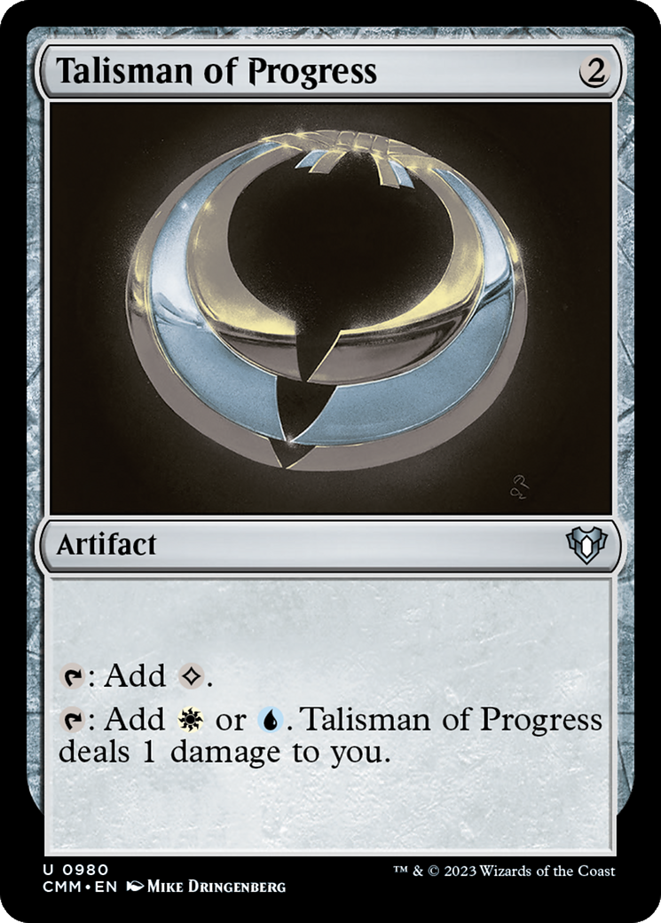Talisman of Progress [Commander Masters] | North Valley Games