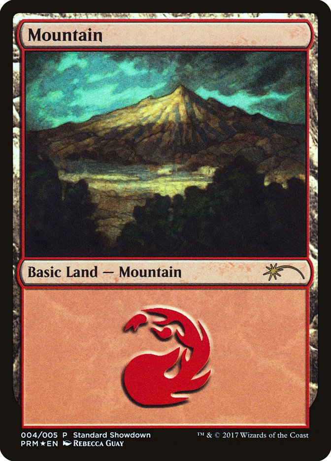 Mountain (4) [Ixalan Standard Showdown] | North Valley Games