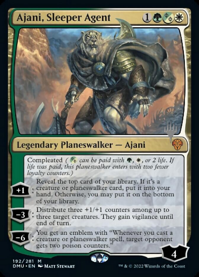 Ajani, Sleeper Agent (Promo Pack) [Dominaria United Promos] | North Valley Games