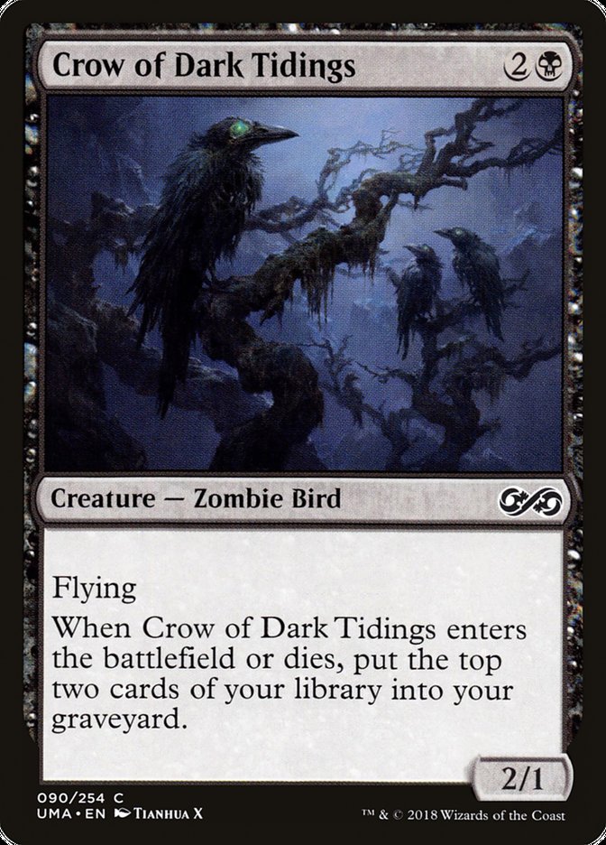 Crow of Dark Tidings [Ultimate Masters] | North Valley Games