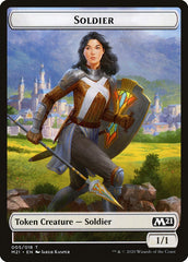Cat (020) // Soldier Double-Sided Token [Core Set 2021 Tokens] | North Valley Games