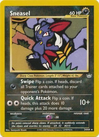 Sneasel (24/64) [Neo Revelation Unlimited] | North Valley Games