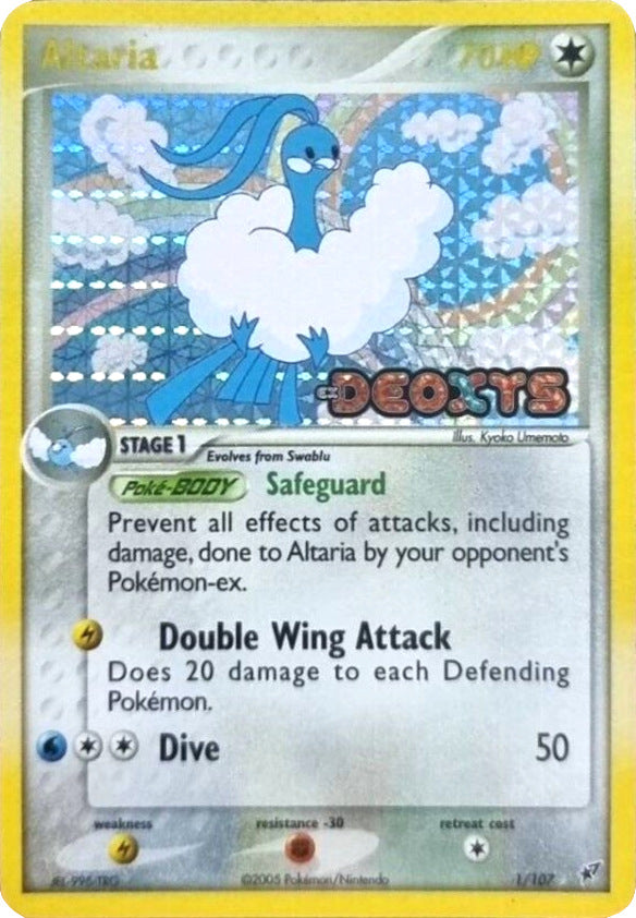 Altaria (1/107) (Stamped) [EX: Deoxys] | North Valley Games