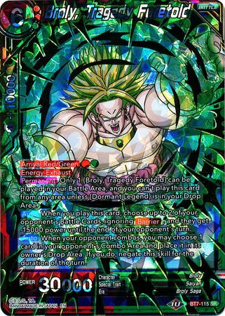Broly, Tragedy Foretold (BT7-115) [Assault of the Saiyans] | North Valley Games