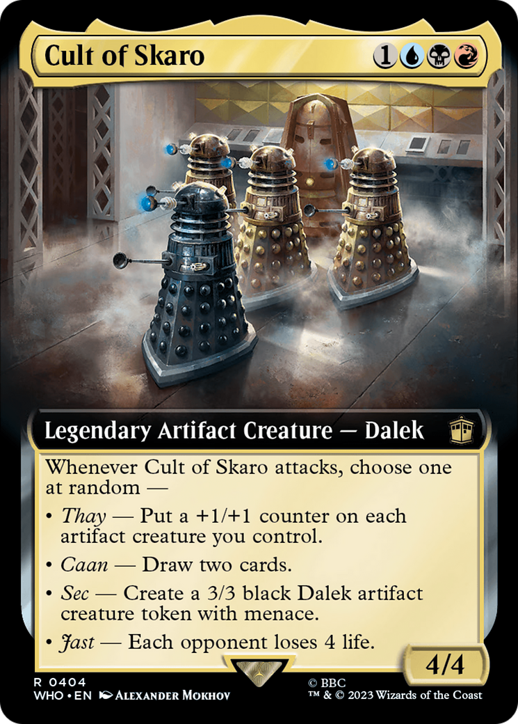 Cult of Skaro (Extended Art) [Doctor Who] | North Valley Games