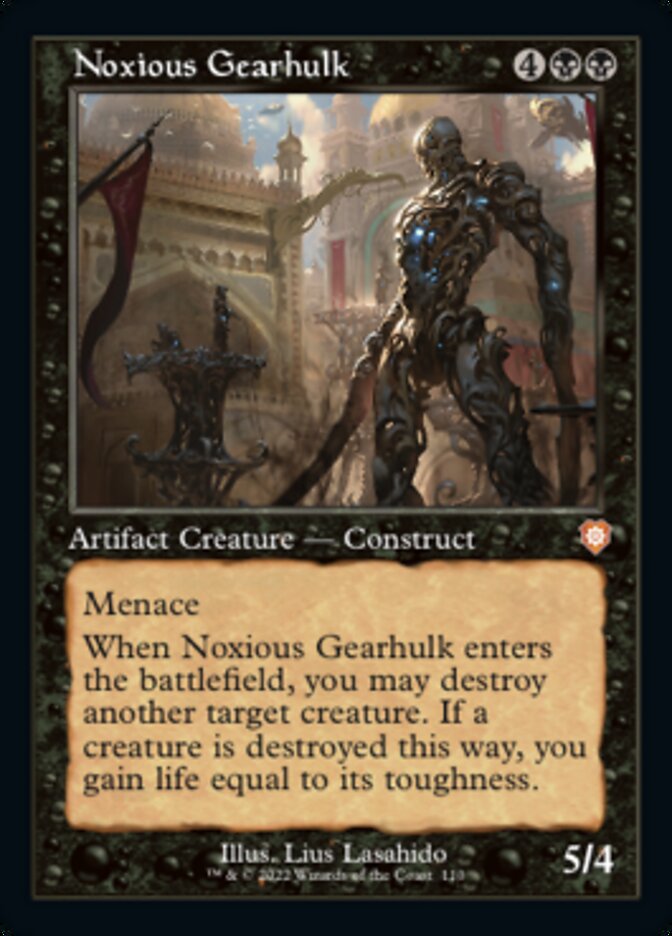Noxious Gearhulk (Retro) [The Brothers' War Commander] | North Valley Games
