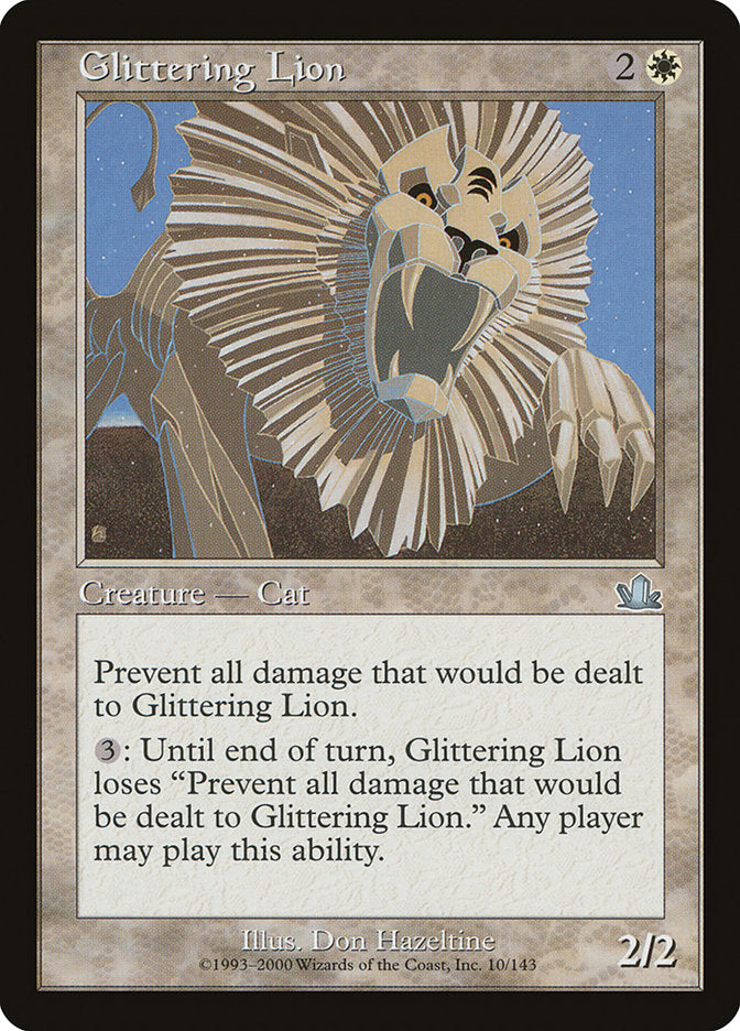 Glittering Lion [Prophecy] | North Valley Games