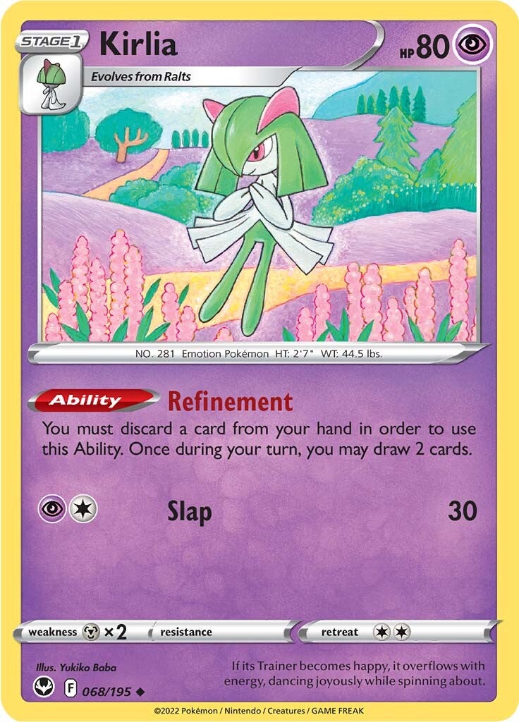 Kirlia (068/195) [Sword & Shield: Silver Tempest] | North Valley Games