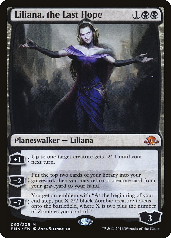 Liliana, the Last Hope [Eldritch Moon] | North Valley Games