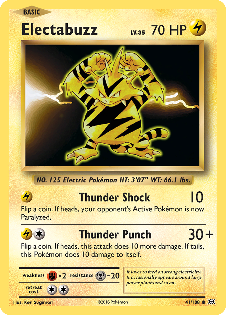 Electabuzz (41/108) [XY: Evolutions] | North Valley Games
