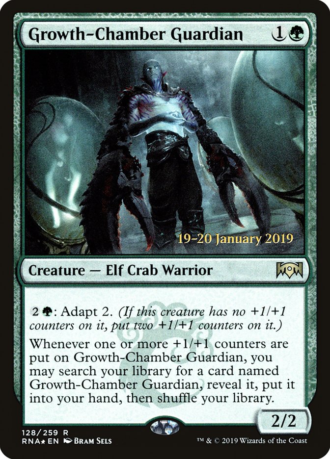 Growth-Chamber Guardian [Ravnica Allegiance Prerelease Promos] | North Valley Games