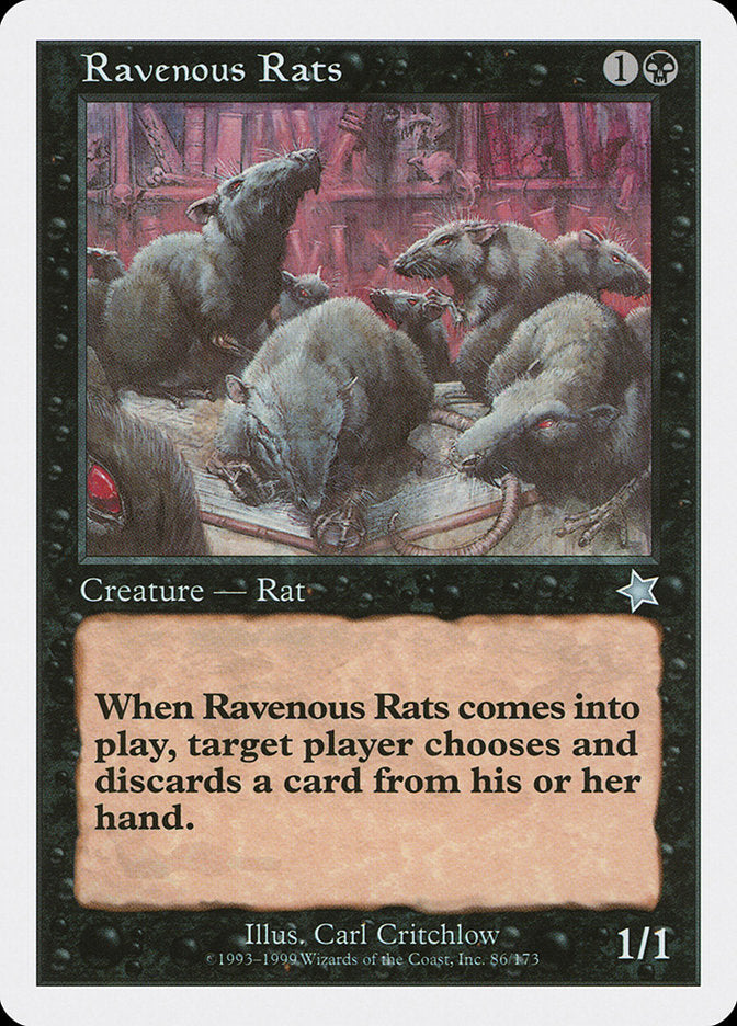 Ravenous Rats [Starter 1999] | North Valley Games