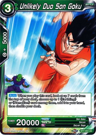 Unlikely Duo Son Goku (BT7-053) [Assault of the Saiyans] | North Valley Games