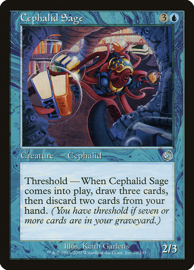Cephalid Sage [Torment] | North Valley Games