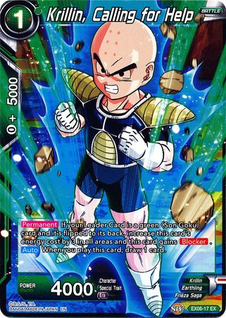 Krillin, Calling for Help (EX06-17) [Special Anniversary Set] | North Valley Games