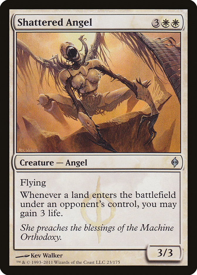 Shattered Angel [New Phyrexia] | North Valley Games