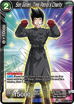 Son Goten, Time Patrol's Charity (Common) (BT13-129) [Supreme Rivalry] | North Valley Games