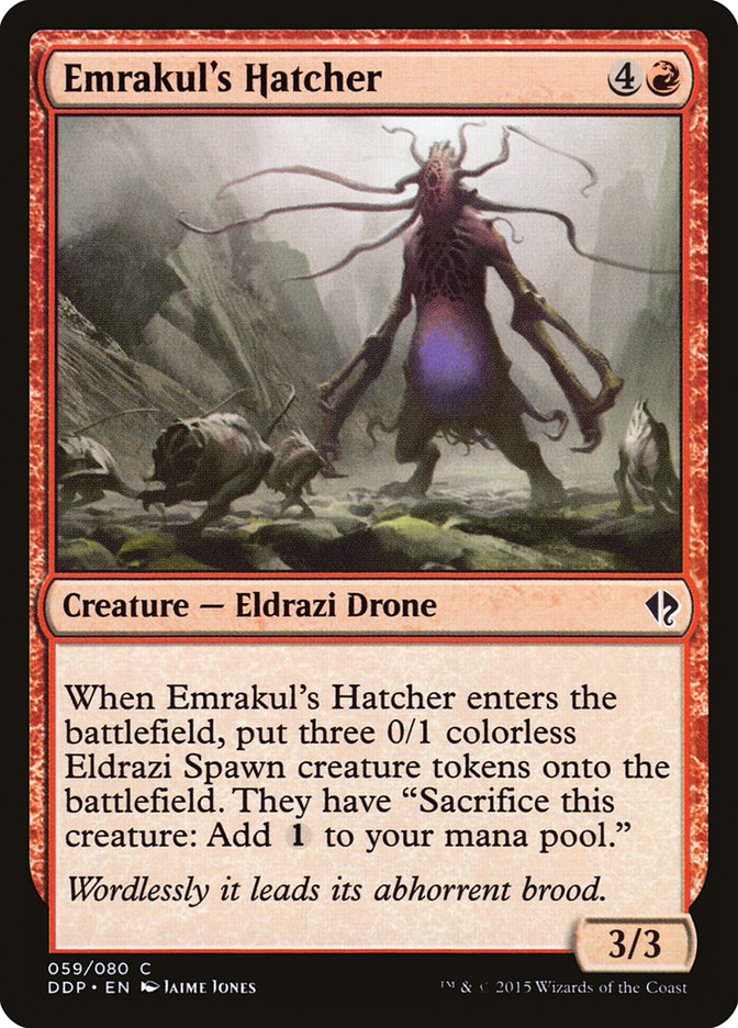 Emrakul's Hatcher [Duel Decks: Zendikar vs. Eldrazi] | North Valley Games