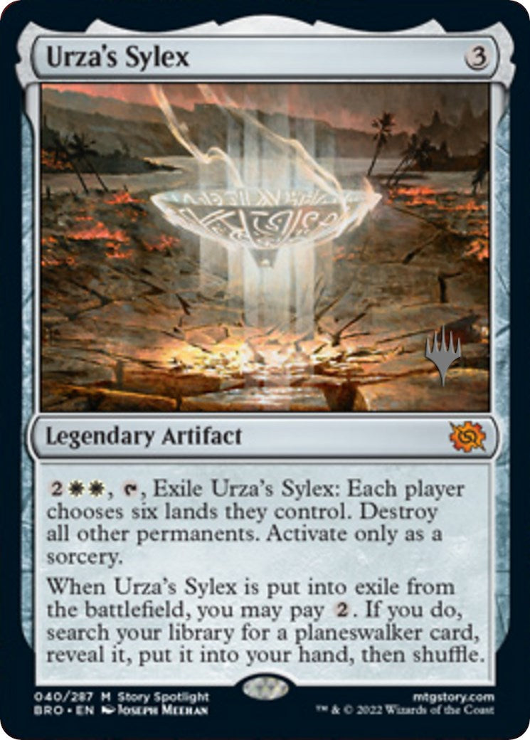 Urza's Sylex (Promo Pack) [The Brothers' War Promos] | North Valley Games