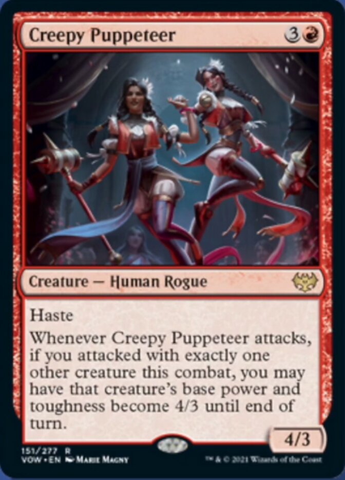 Creepy Puppeteer [Innistrad: Crimson Vow] | North Valley Games