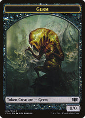 Germ // Zombie (016/036) Double-Sided Token [Commander 2014 Tokens] | North Valley Games