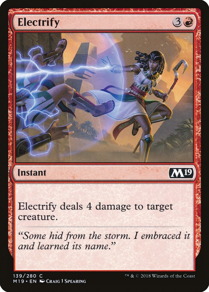 Electrify [Core Set 2019] | North Valley Games