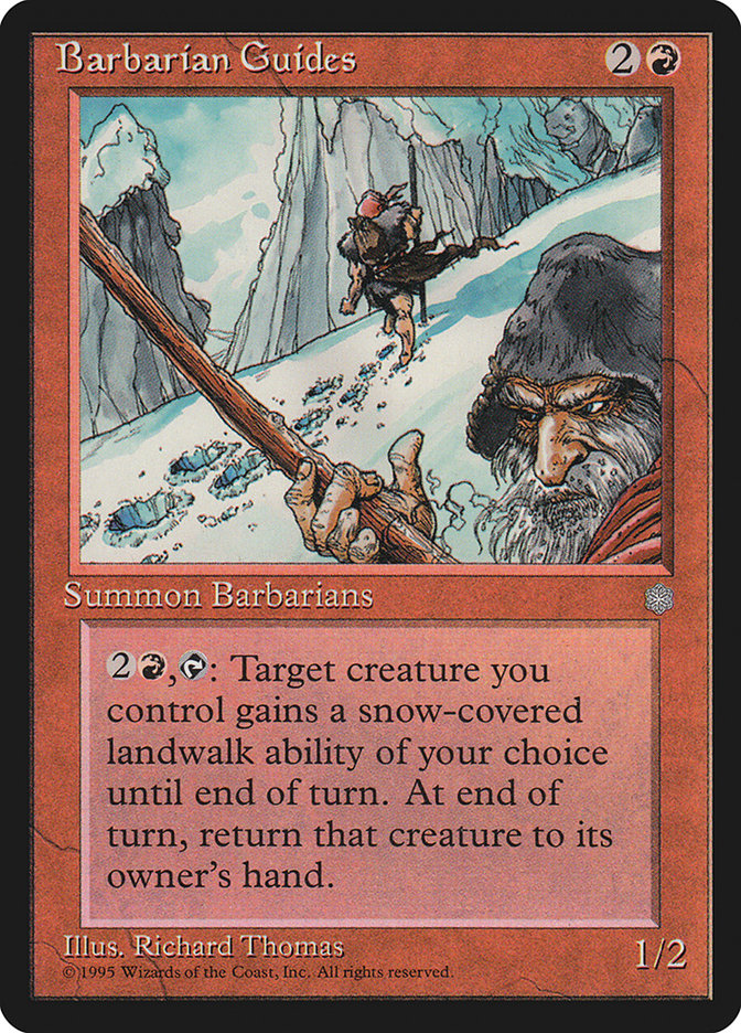 Barbarian Guides [Ice Age] | North Valley Games