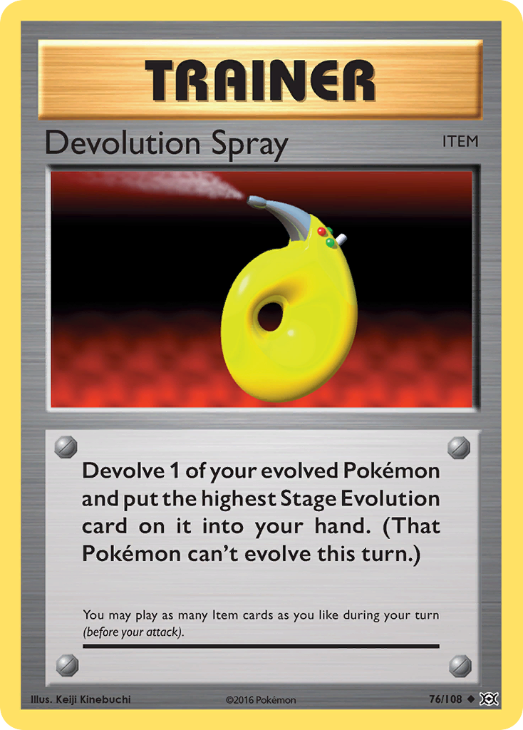 Devolution Spray (76/108) [XY: Evolutions] | North Valley Games