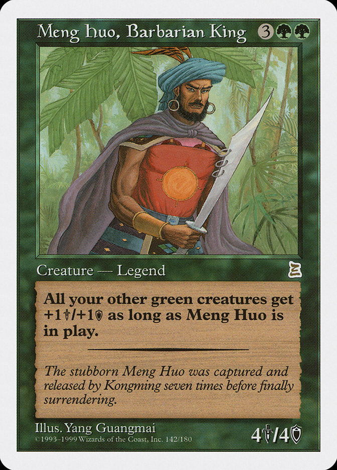 Meng Huo, Barbarian King [Portal Three Kingdoms] | North Valley Games