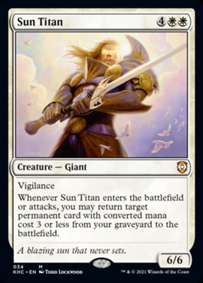 Sun Titan [Kaldheim Commander] | North Valley Games