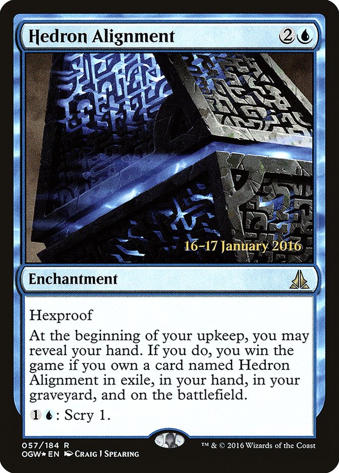 Hedron Alignment [Oath of the Gatewatch Prerelease Promos] | North Valley Games