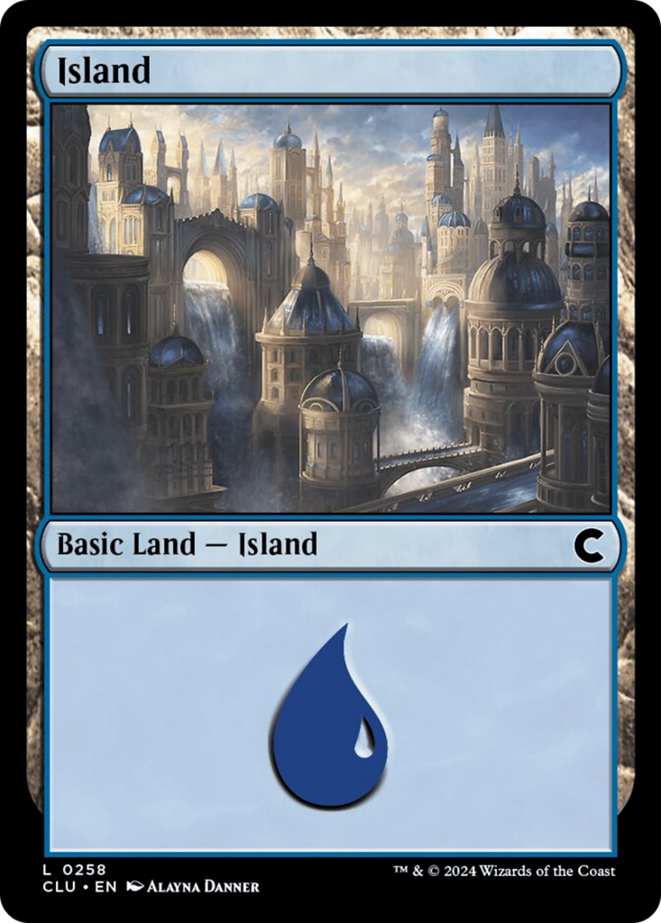 Island (0258) [Ravnica: Clue Edition] | North Valley Games