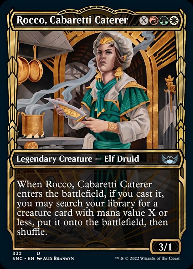 Rocco, Cabaretti Caterer (Showcase Golden Age) [Streets of New Capenna] | North Valley Games