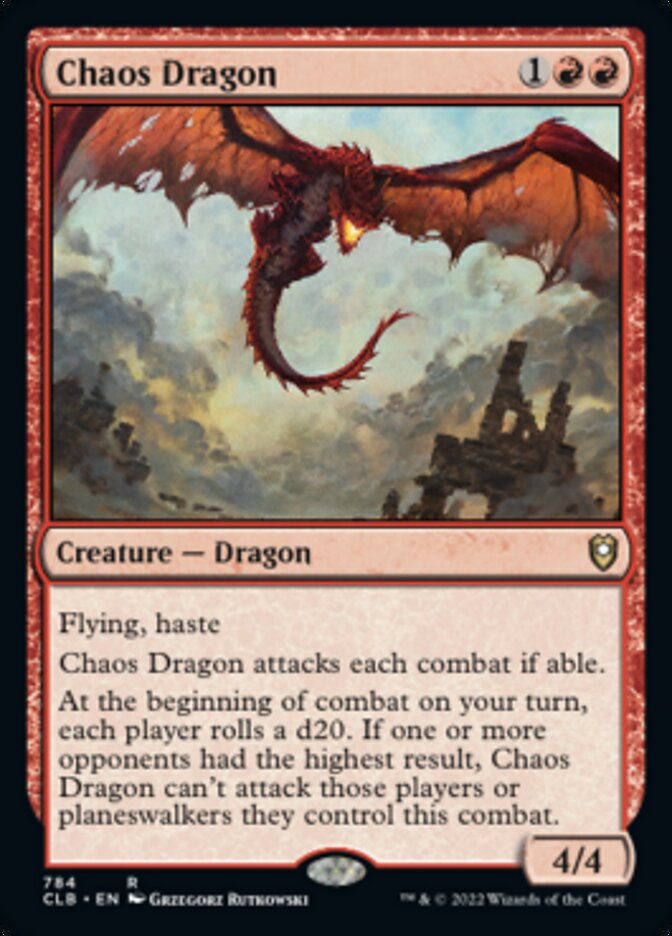 Chaos Dragon [Commander Legends: Battle for Baldur's Gate] | North Valley Games