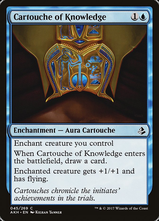 Cartouche of Knowledge [Amonkhet] | North Valley Games