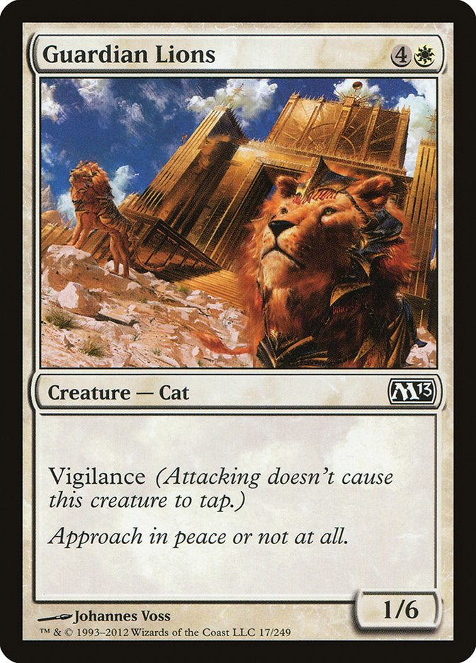 Guardian Lions [Magic 2013] | North Valley Games