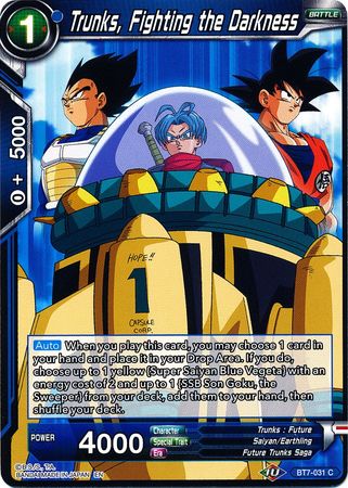 Trunks, Fighting the Darkness (BT7-031) [Assault of the Saiyans] | North Valley Games