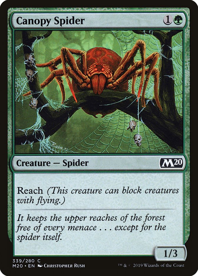 Canopy Spider [Core Set 2020] | North Valley Games