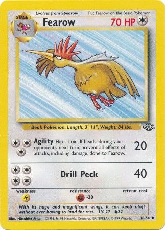 Fearow (36/64) [Jungle Unlimited] | North Valley Games
