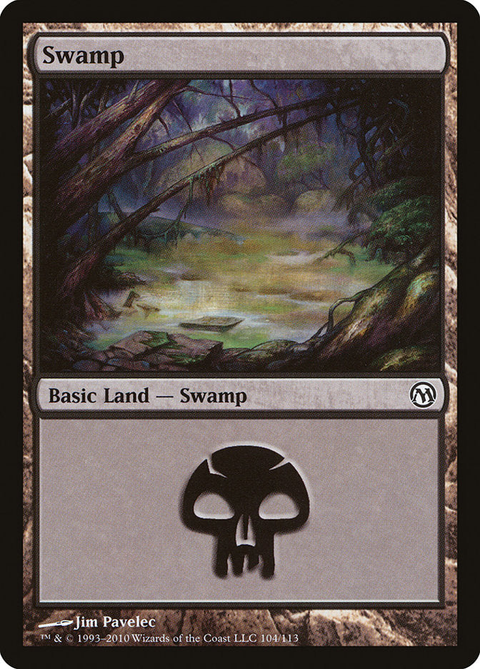 Swamp (104) [Duels of the Planeswalkers] | North Valley Games