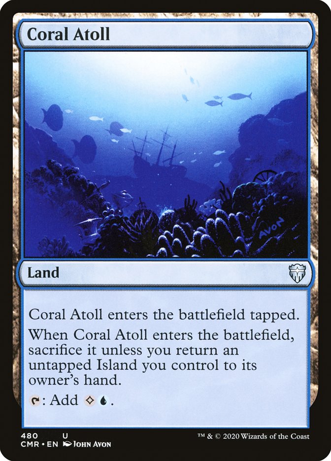 Coral Atoll [Commander Legends] | North Valley Games