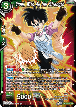 Videl, With All Her Strength (BT14-067) [Cross Spirits] | North Valley Games