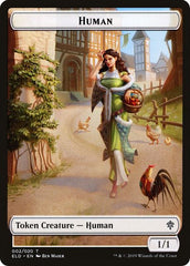 Human Double-Sided Token [Challenger Decks 2020 Tokens] | North Valley Games