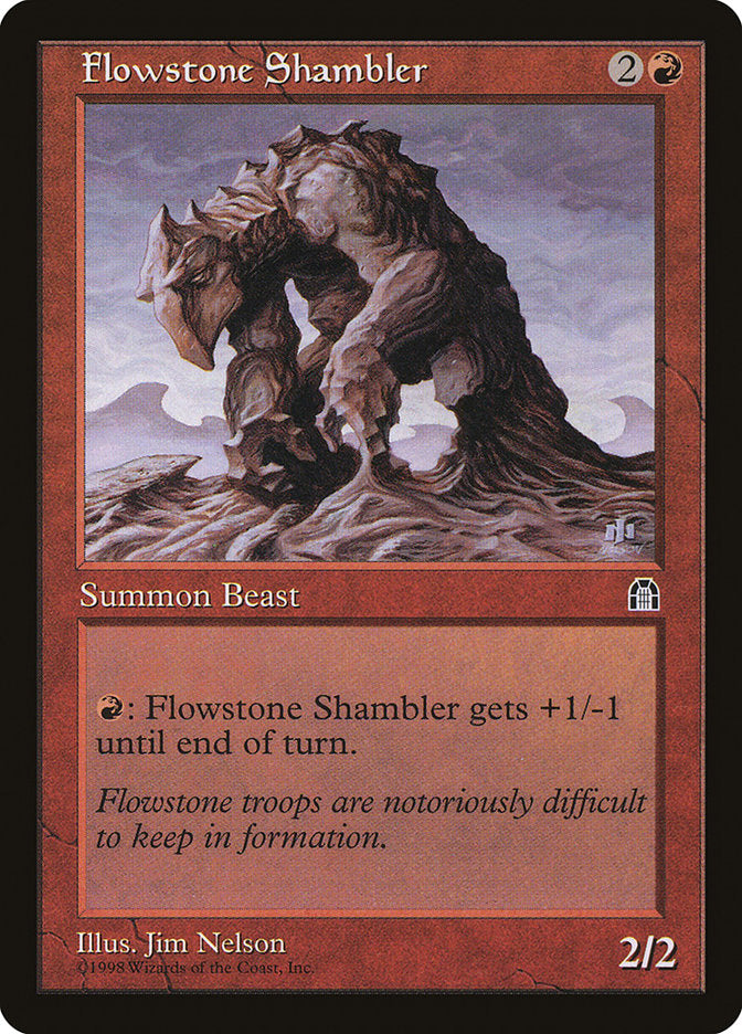 Flowstone Shambler [Stronghold] | North Valley Games