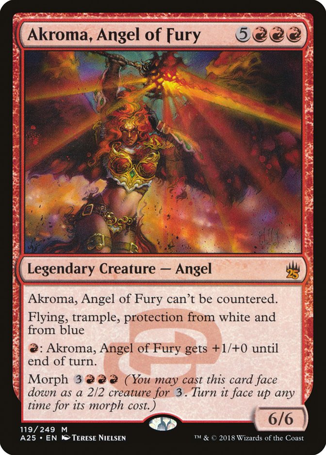 Akroma, Angel of Fury [Masters 25] | North Valley Games