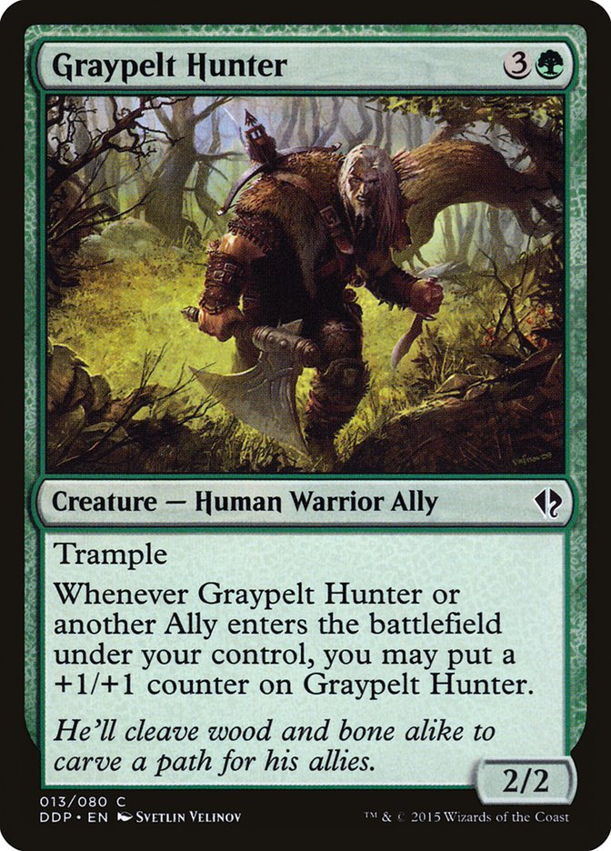 Graypelt Hunter [Duel Decks: Zendikar vs. Eldrazi] | North Valley Games