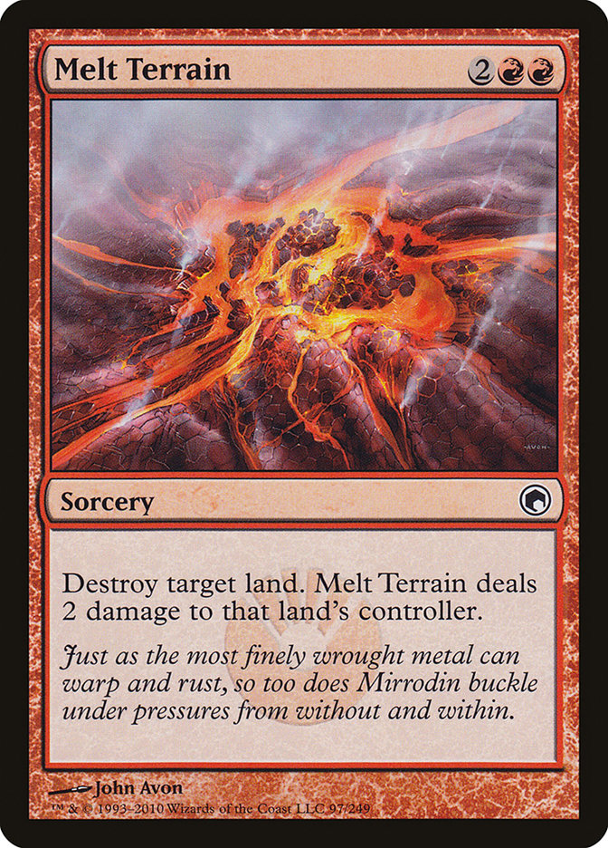 Melt Terrain [Scars of Mirrodin] | North Valley Games