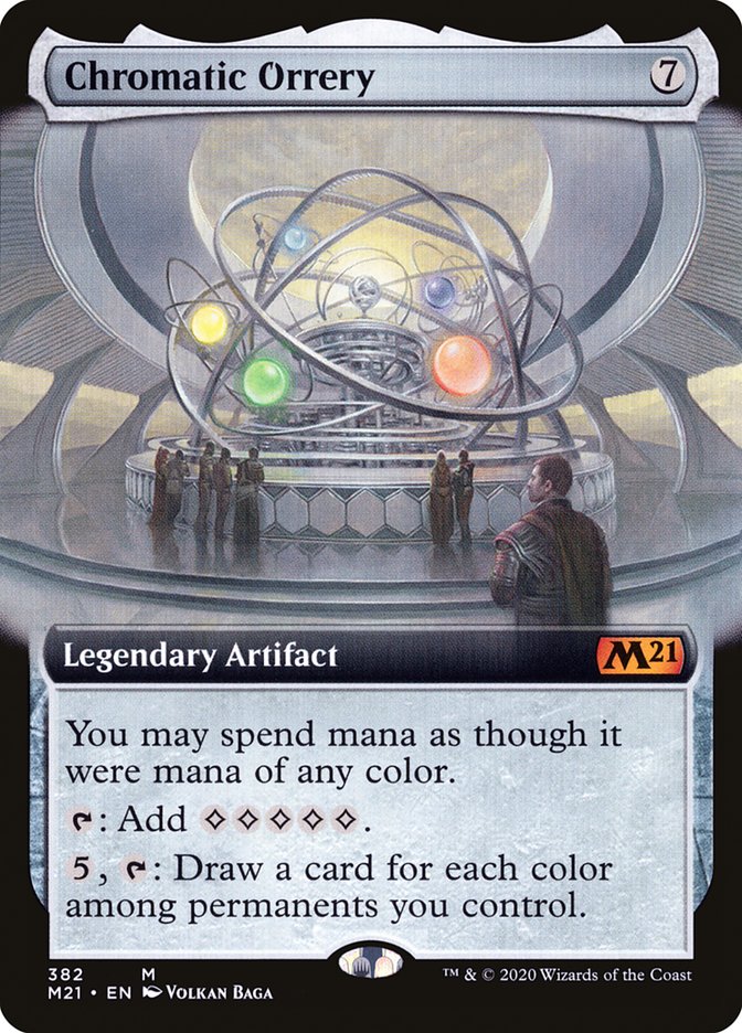 Chromatic Orrery (Extended Art) [Core Set 2021] | North Valley Games