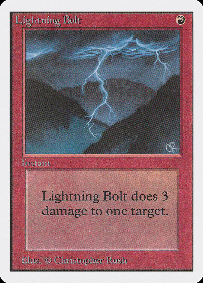 Lightning Bolt [Unlimited Edition] | North Valley Games