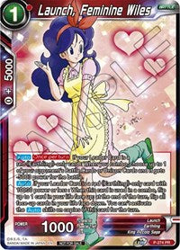 Launch, Feminine Wiles (Unison Warrior Series Tournament Pack Vol.3) (P-274) [Tournament Promotion Cards] | North Valley Games
